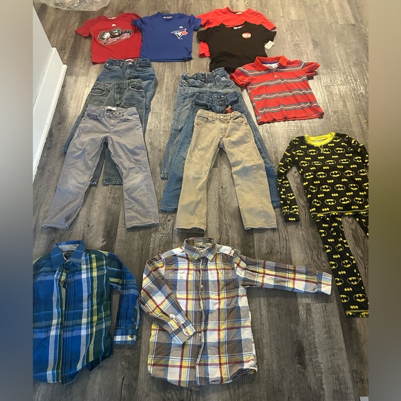 Levi's Other - Boys size 7 bundle lot, 6 jeans, 2 long shirts, 5 tee, 1pj